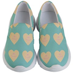 Teal Cupcakes Kid s Lightweight Slip Ons by snowwhitegirl