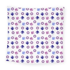 Milk And Donuts Square Tapestry (large)