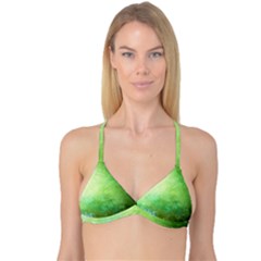 Galaxy Green Reversible Tri Bikini Top by snowwhitegirl