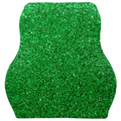 Green Glitter Car Seat Velour Cushion  by snowwhitegirl