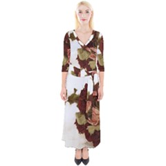 Shabby 1814373 960 720 Quarter Sleeve Wrap Maxi Dress by vintage2030