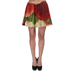 Flowers 1776429 1920 Skater Skirt