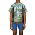 Town 1660349 1280 Kids  Short Sleeve Swimwear