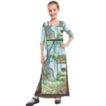 Town 1660349 1280 Kids  Quarter Sleeve Maxi Dress