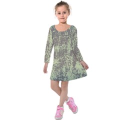 Abstract 1846847 960 720 Kids  Long Sleeve Velvet Dress by vintage2030