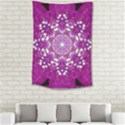 Wonderful Star Flower Painted On Canvas Small Tapestry View2