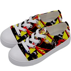 Cry About My Haircut 8 Kids  Low Top Canvas Sneakers by bestdesignintheworld