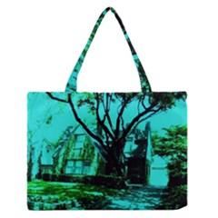 Hot Day In Dallas 50 Zipper Medium Tote Bag by bestdesignintheworld