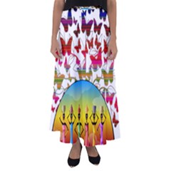 African Americn Art African American Women Flared Maxi Skirt by AlteredStates