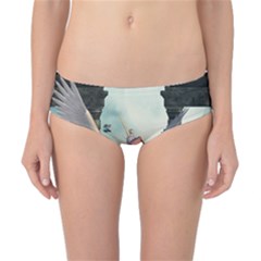 Cute Little Pegasus In The Sky, Cartoon Classic Bikini Bottoms by FantasyWorld7