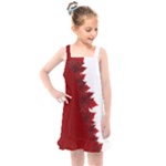 Canada Maple Leaf Kid s Dresses Kids  Overall Dress