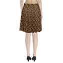 Brown Music Pleated Skirt View2