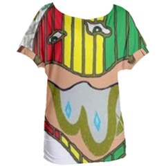 Theconnect Women s Oversized Tee by RWTFSWIMWEAR