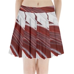Ruby Pillars Pleated Mini Skirt by WILLBIRDWELL