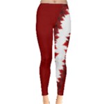 Canada Leggings Canada Maple Leaf Leggings 