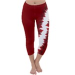 Canada Capri Pants Canada Maple Leaf Capri Winter Leggings 