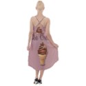 Pop Art Ice Cream High-Low Halter Chiffon Dress  View2