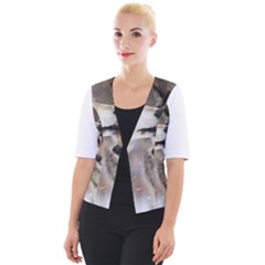 Lovable Wolves Cropped Button Cardigan by amazinganimals