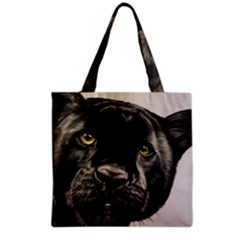 Panther Grocery Tote Bag by ArtByThree