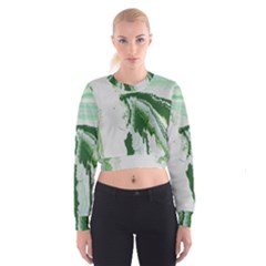 Envy Cropped Sweatshirt by WILLBIRDWELL