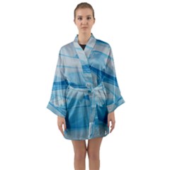 Jet Stream Long Sleeve Kimono Robe by WILLBIRDWELL