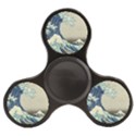 The Classic Japanese Great Wave off Kanagawa by Hokusai Finger Spinner View2