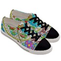 Cosmic Dragonflies Men s Low Top Canvas Sneakers View3