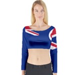 Government Ensign of Northern Ireland, 1929-1973 Long Sleeve Crop Top