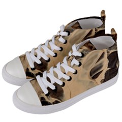 Smoke On Water Women s Mid-top Canvas Sneakers by WILLBIRDWELL