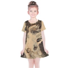 Smoke On Water Kids  Simple Cotton Dress by WILLBIRDWELL