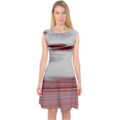 Mars Capsleeve Midi Dress by WILLBIRDWELL