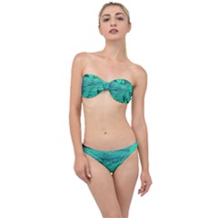 Neon Bubbles 2 Classic Bandeau Bikini Set by WILLBIRDWELL