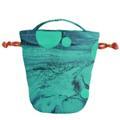 Neon Bubbles 2 Drawstring Bucket Bag by WILLBIRDWELL
