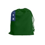Flag of the Green Mountain Boys Drawstring Pouch (Large)