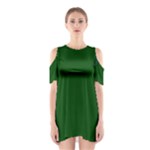 Flag of the Green Mountain Boys Shoulder Cutout One Piece Dress