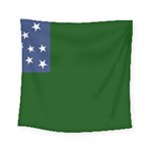 Flag of the Green Mountain Boys Square Tapestry (Small)