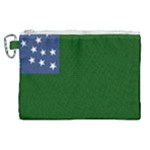 Flag of the Green Mountain Boys Canvas Cosmetic Bag (XL)