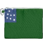 Flag of the Green Mountain Boys Canvas Cosmetic Bag (XXXL)