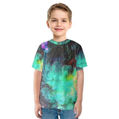 3d Paint                                            Kid s Sport Mesh Tee by LalyLauraFLM