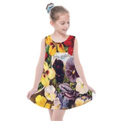 Flowers 1776534 1920 Kids  Summer Dress by vintage2030