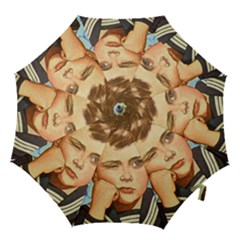 Retro Boy Hook Handle Umbrellas (medium) by vintage2030