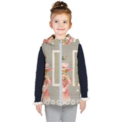 Background 1229025 1920 Kid s Hooded Puffer Vest by vintage2030