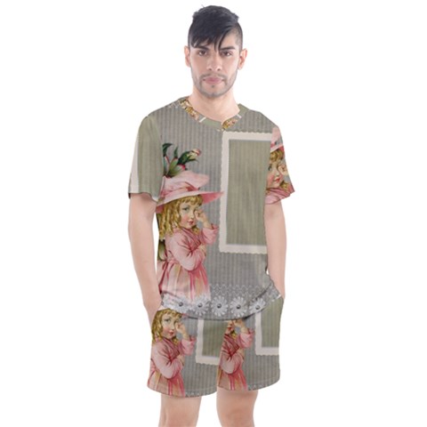 Background 1229025 1920 Men s Mesh Tee And Shorts Set by vintage2030