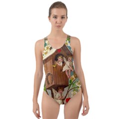 Valentine 1171220 1920 Cut-out Back One Piece Swimsuit by vintage2030