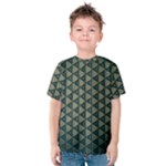 Texture Background Pattern Kids  Cotton Tee