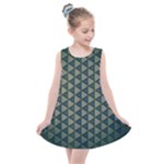 Texture Background Pattern Kids  Summer Dress