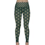 Texture Background Pattern Lightweight Velour Classic Yoga Leggings