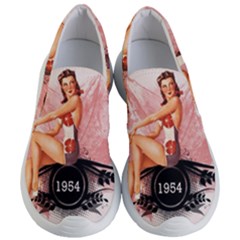 Retro 1112778 1920 Women s Lightweight Slip Ons by vintage2030