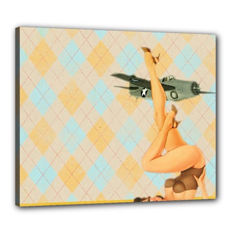 Retro 1107644 1920 Canvas 24  X 20  (stretched) by vintage2030