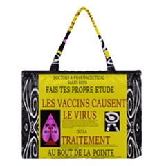 Ronald Story Vaccine Mrtacpans Medium Tote Bag by MRTACPANS